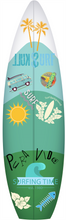 tabla de surf decoración personalizada