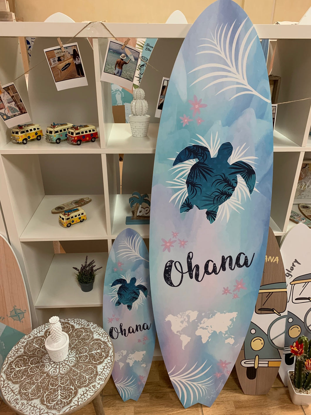 Tabla de surf decorativas